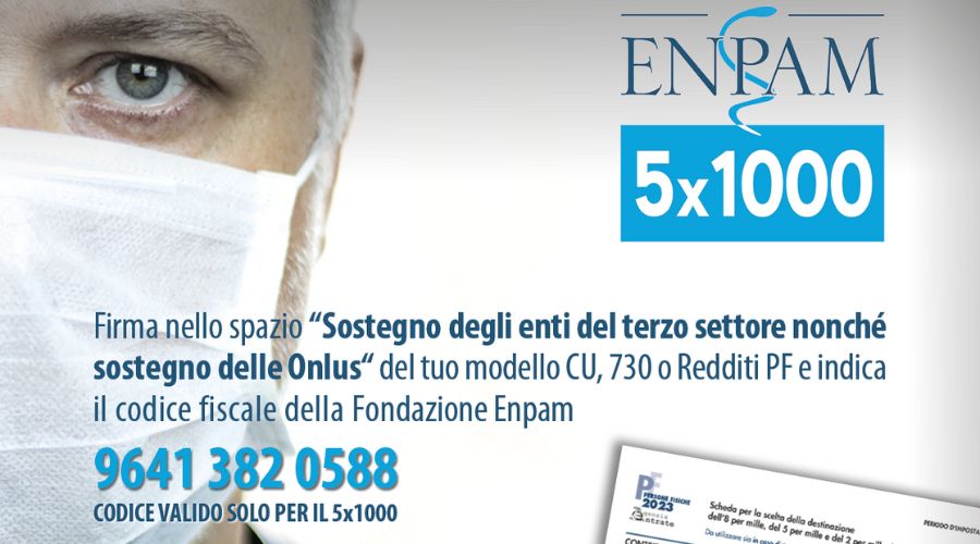 Clicca per accedere all'articolo Fondazione Enpam 5x1000 - Campagna Promozionale