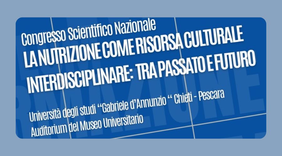 Clicca per accedere all'articolo SAPMIF - La nutrizione come risorsa culturale interdisciplinare: tra passato e futuro - Chieti - 27 marzo 2026