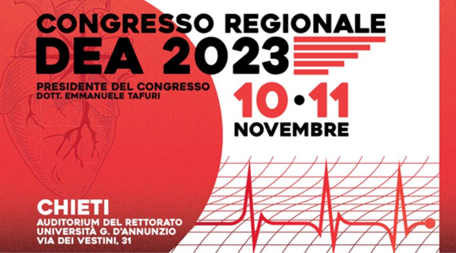 Clicca per accedere all'articolo Congresso Regionale DEA 2023 - Chieti 10-11 novembre 2023