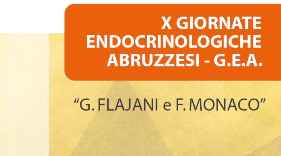 Clicca per accedere all'articolo Evento ECM - X giornate endocrinologiche abruzzesi - G.E.A., 1-2 dicembre 2023 - Silvi (TE)