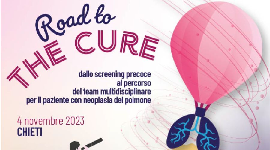 Clicca per accedere all'articolo Evento ECM - ROAD TO THE CURE - " Dallo screening precoce al percorso del team multidisciplinare per il paziente con neoplasia del polmone " 